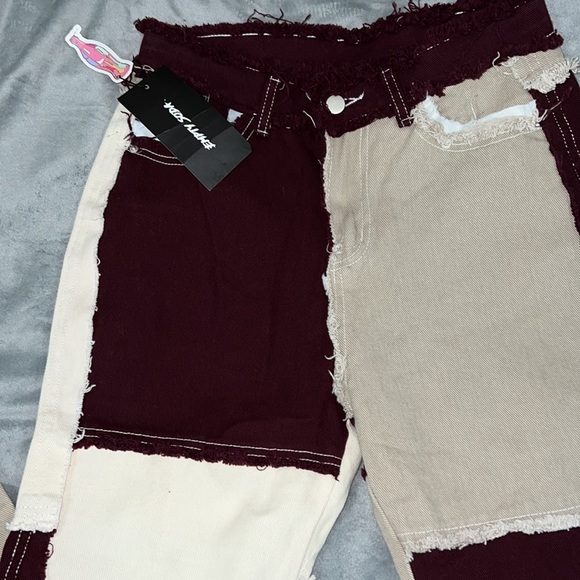 Brand new multi colored denim jeans - Picture 2 of 3